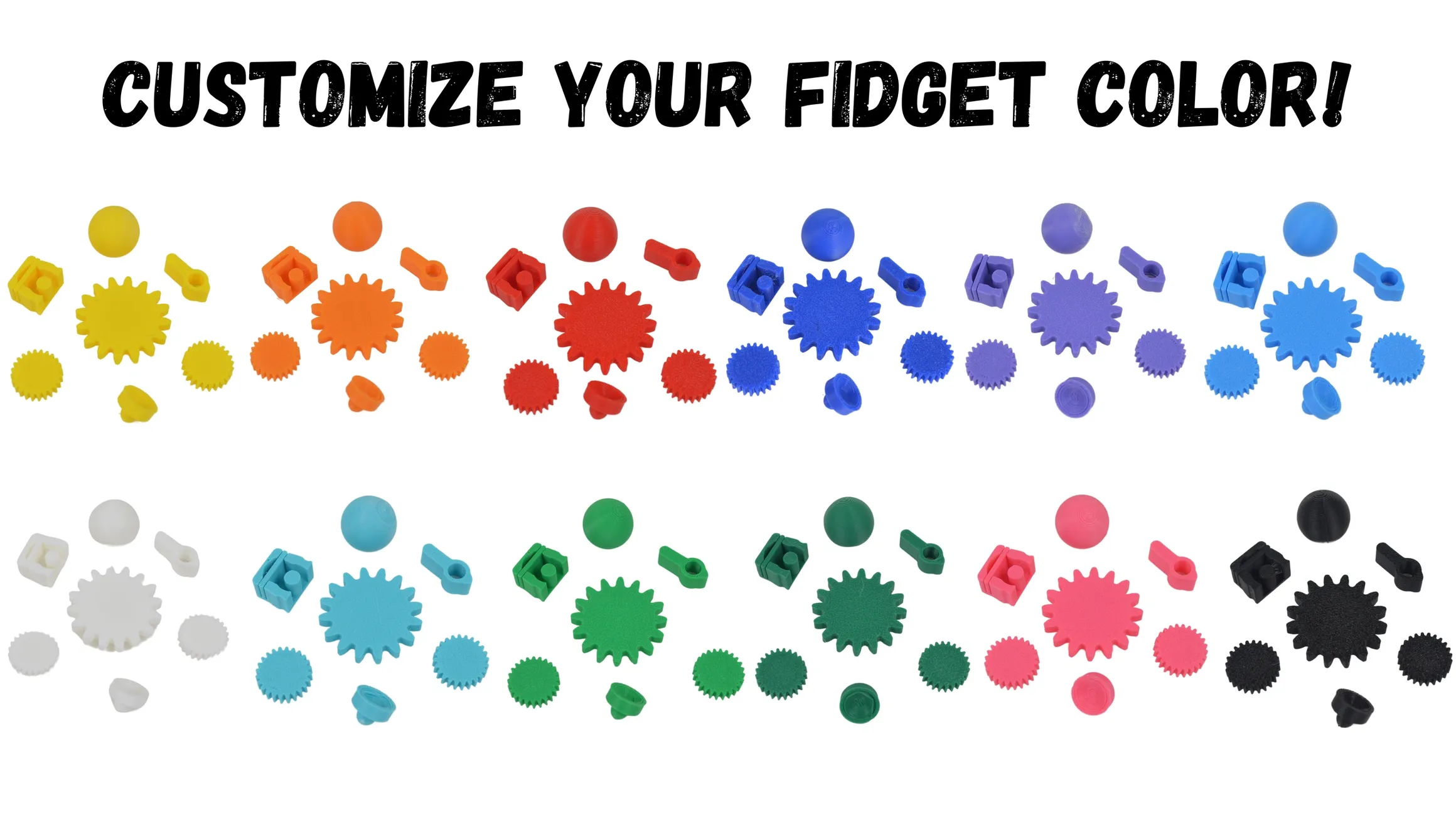 Customize your fidget color options